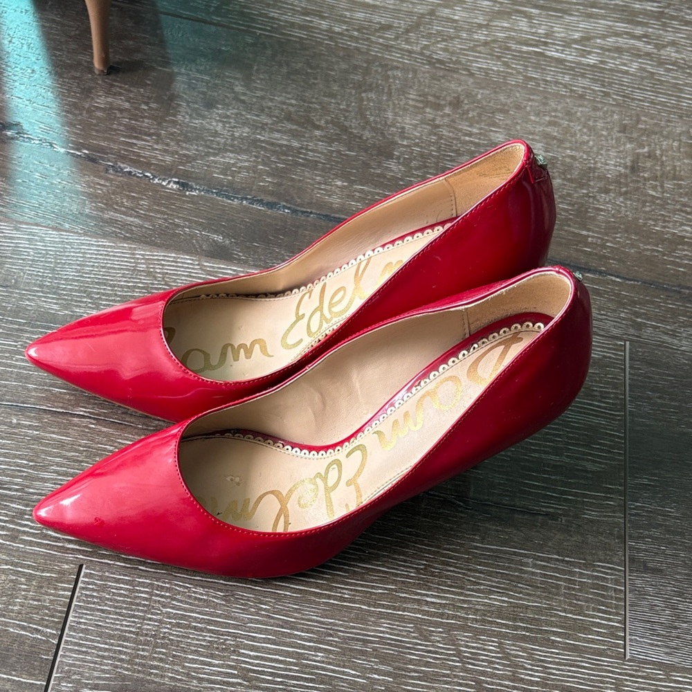 Sam Edelman Red Pumps Size 8
